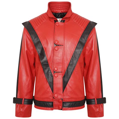 michael jackson thriller jacket replica red|michael jackson thriller outfits.